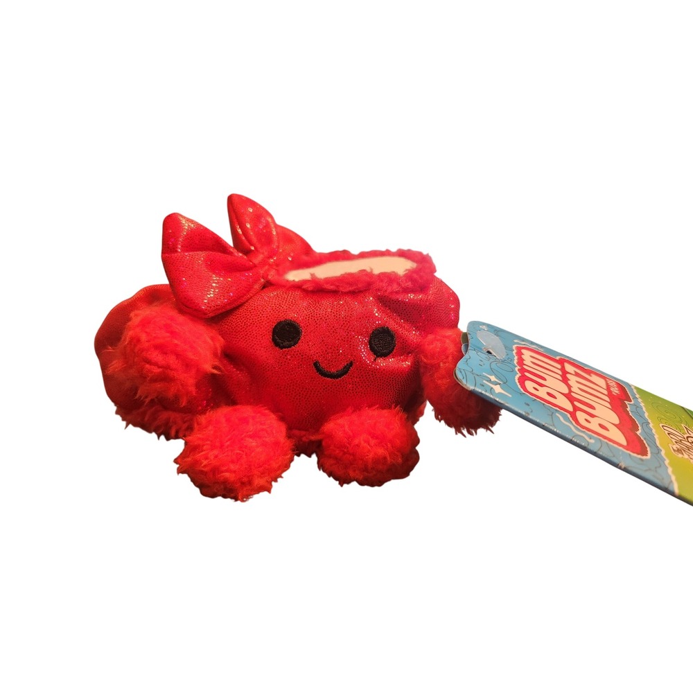 BumBumz by Russ Wizard of Oz Ruby Slippers Red Plush Set NWT